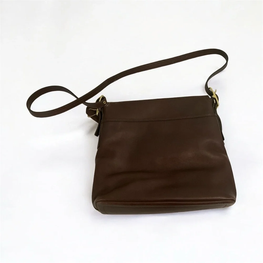 Vintage coach crossbody bag 9829 VERY CLEAN chestnut brown
